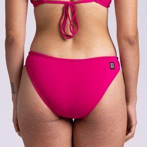 NWOT Jolyn 'Andy' bikini bottoms size S, Dragon Fruit